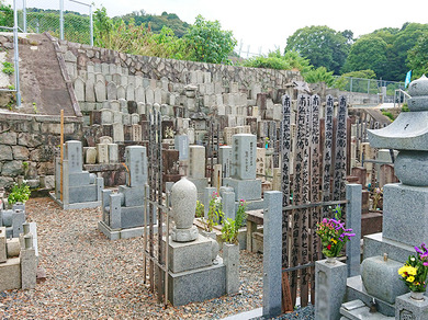 西福寺霊園の外観