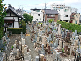 西福寺霊園の全体写真