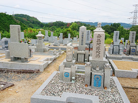 穴虫西共同墓地の墓その他イメージ