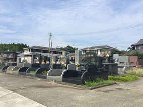 黒石第二墓地の外観