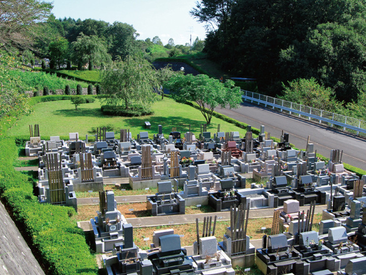 武蔵岡霊園の全体写真