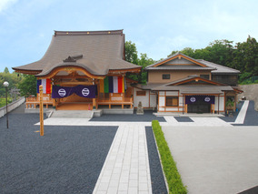 青葉霊苑の本堂