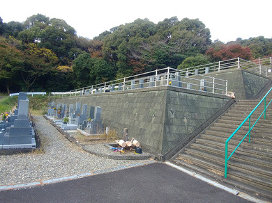 豊川市 御油墓園の外観