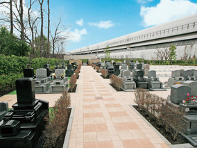 川口光輪メモリアルの墓　通常区画全体
