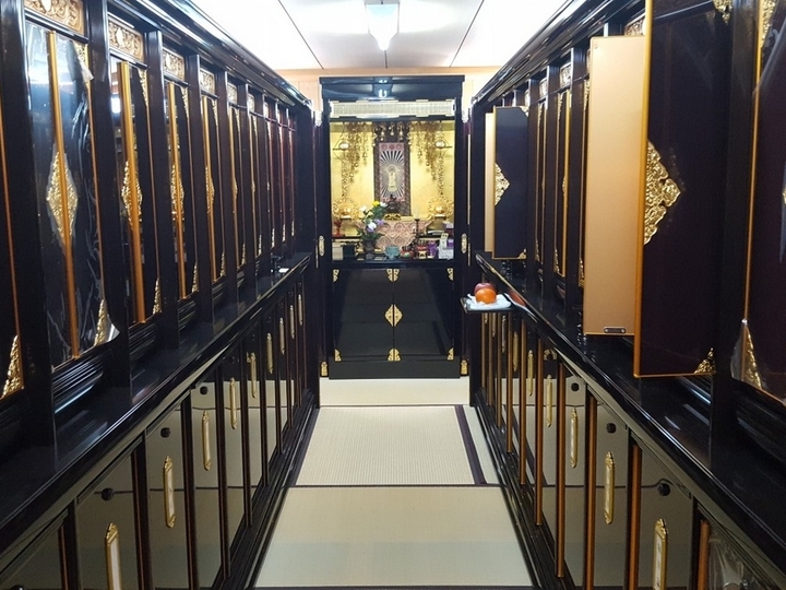 光西寺　納骨堂の納骨堂　納骨施設全体