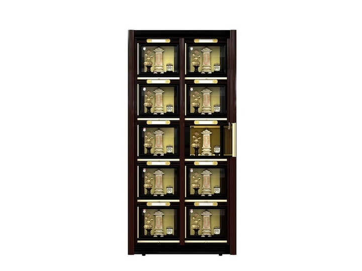 宝明院　大師堂　納骨堂の個別の納骨ブース