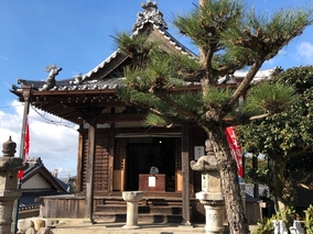 大覚寺金華墓苑の本堂