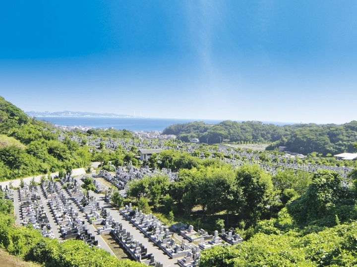 三浦霊園の全体写真