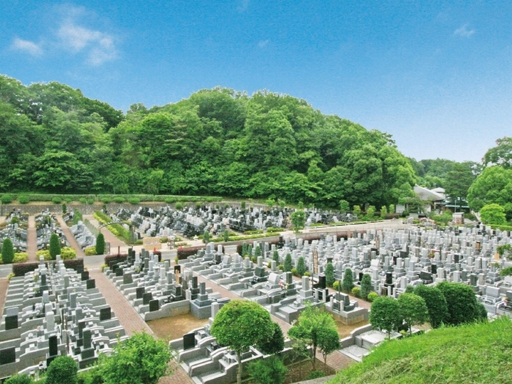 森の里霊園の外観