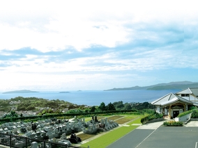 湯河原吉祥公園墓地の全体写真