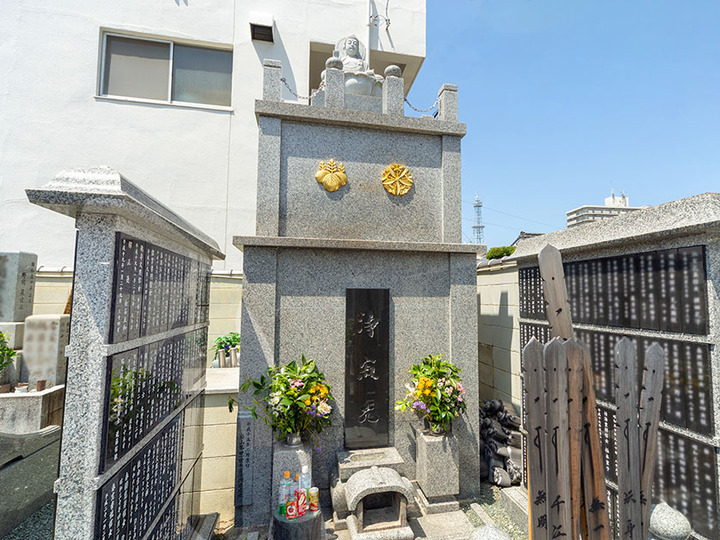 宝林寺境内墓地　永代供養墓の永代供養　永代供養墓全体写真