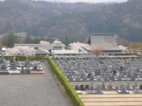 比叡山延暦寺大霊園の外観
