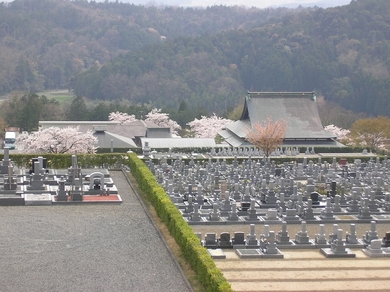 比叡山延暦寺大霊園の外観