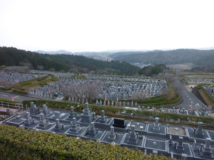 比叡山延暦寺大霊園の全体写真