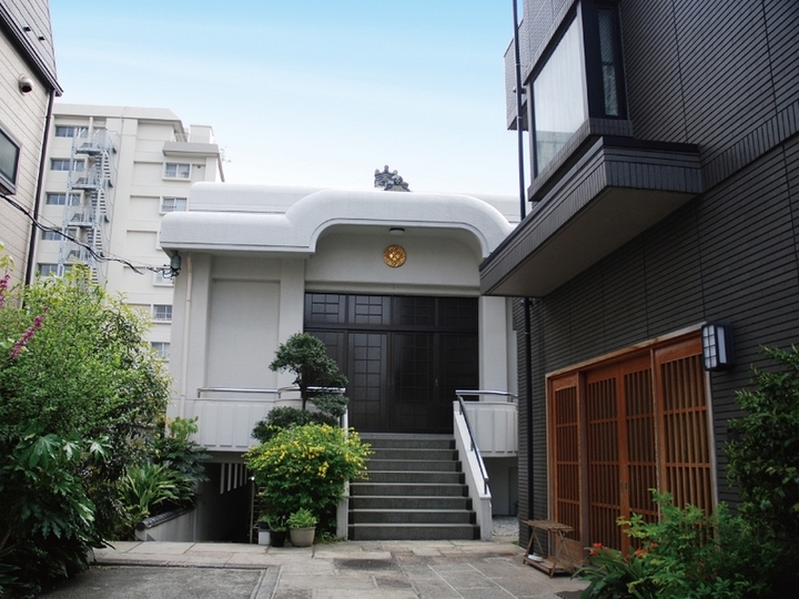 長嚴寺墓苑の外観