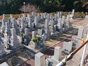 広島墓園 第三墓地の外観