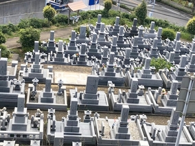 第二浅川霊園の全体写真