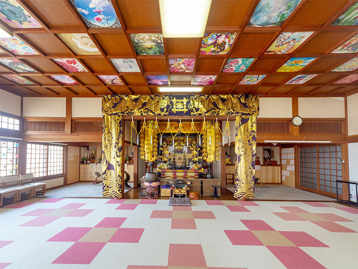 正念寺 華観音の本堂