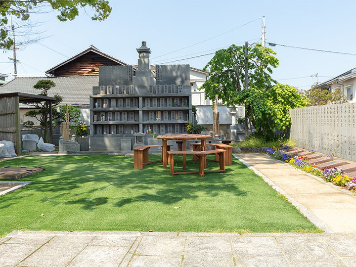 正念寺 華観音の区画図