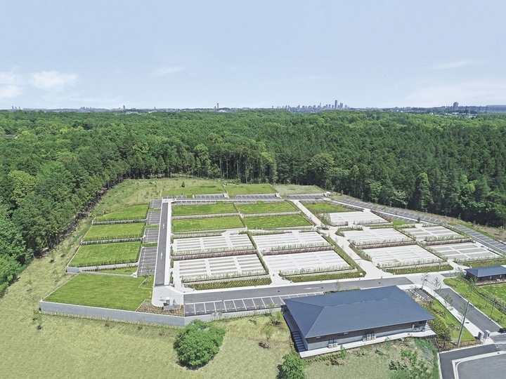 公園墓地　川井聖苑の全体写真