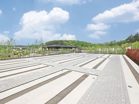 公園墓地　川井聖苑の外観