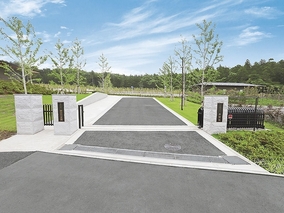 公園墓地　川井聖苑の入り口
