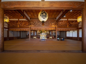 潮音寺　「結びの丘」の本堂
