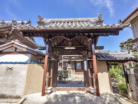 常光寺　永代供養墓「倶會一處」の入り口