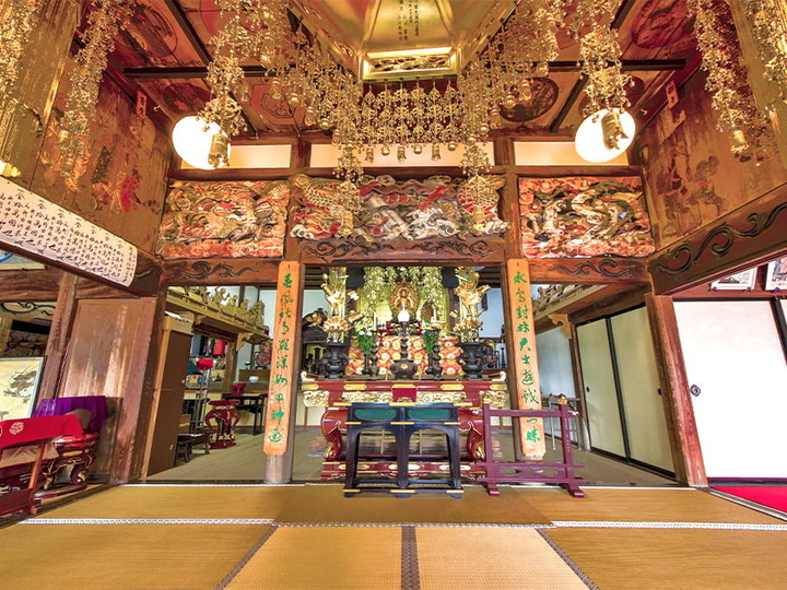 医王寺霊苑の区画図