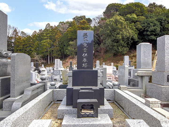 医王寺霊苑の永代供養　永代供養墓全体写真