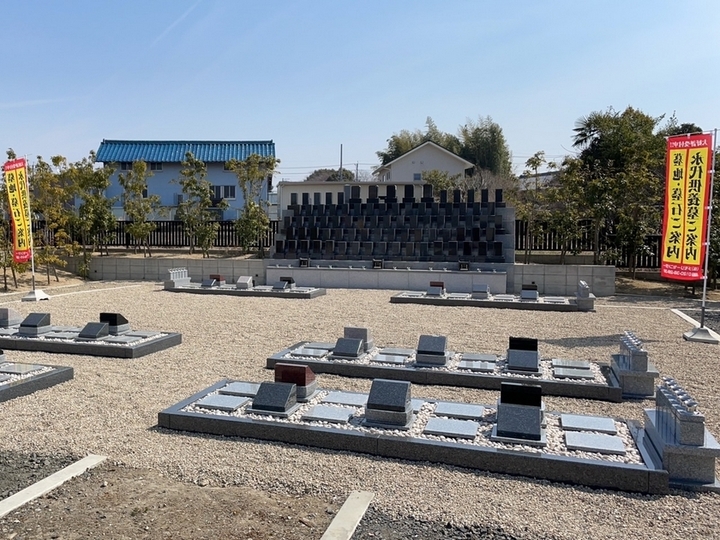 梅寿苑　永代供養墓の外観