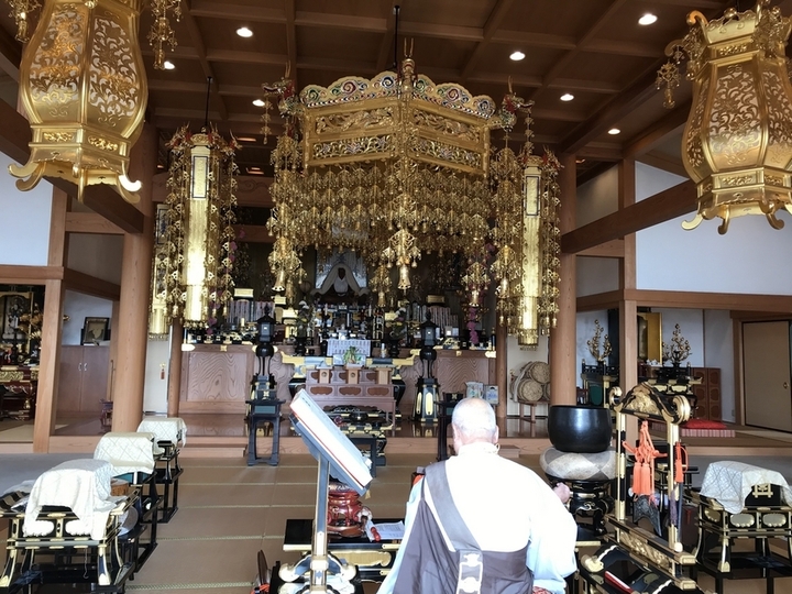 宝見墓苑の本堂