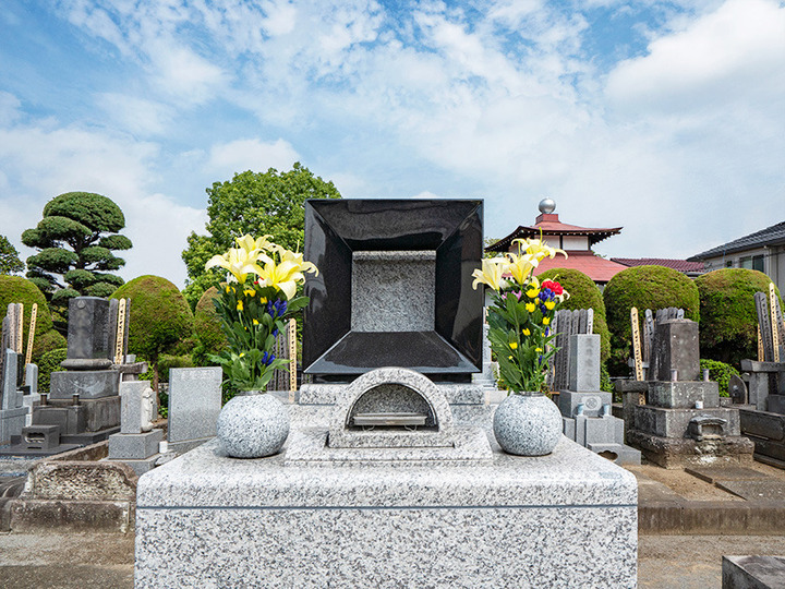 歓喜院　合祀墓の永代供養　永代供養墓全体写真