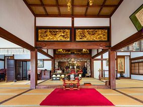 歓喜院　合祀墓の入り口