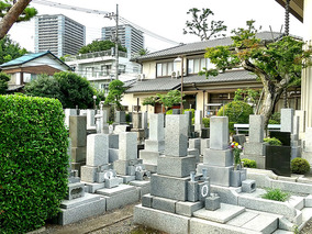 雲龍山 西念寺の区画図